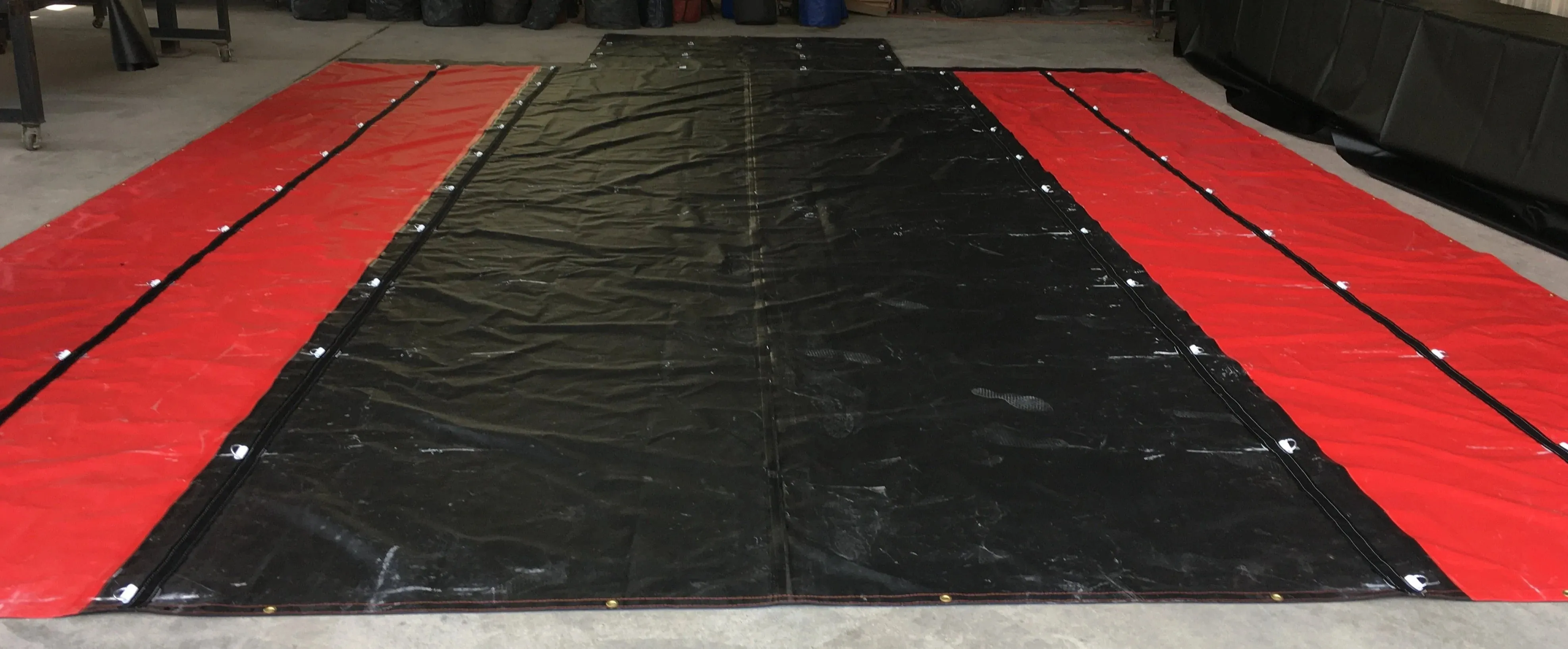 20' x 27' Tarp With 6' Drop