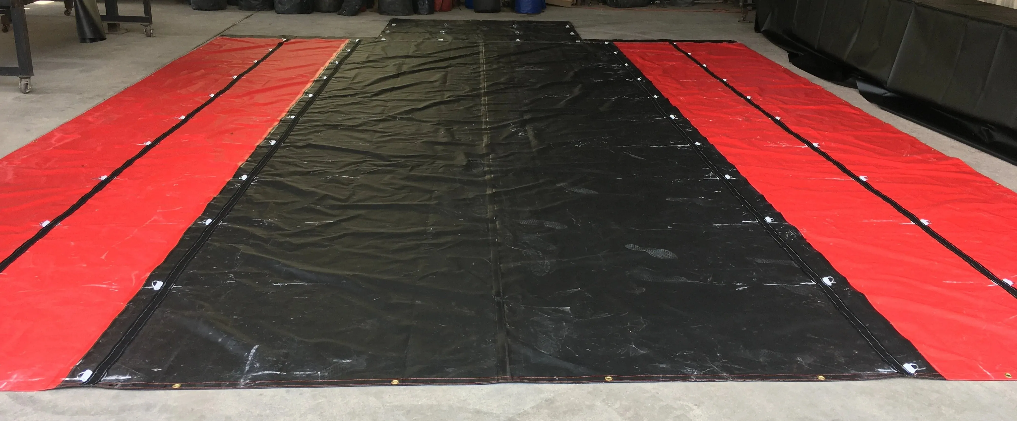 20' x 27' Tarp With 6' Drop