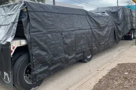 24' x 27' Tarp With 8' Drop