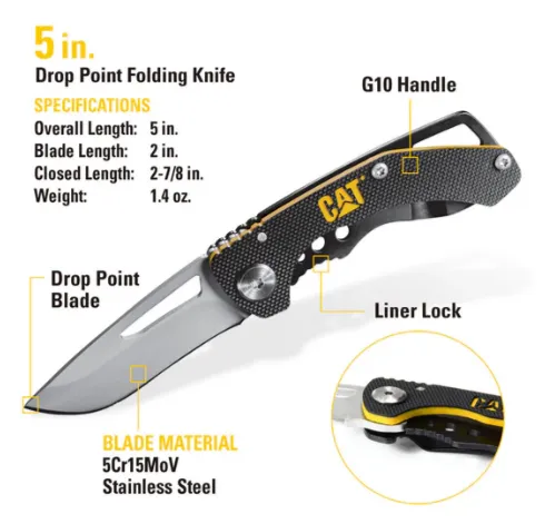 3 PC 12-in-1 Multi Tool, Folding Knife and Key Chain Multi Tool Gift Box Set