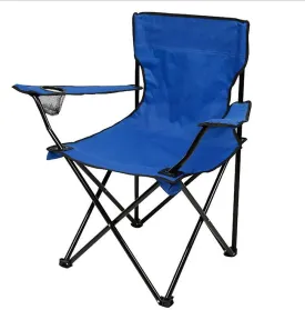blue Outdoor Portable Folding Chair For Camping Barbecue Picnic Fishing travel AZ10629