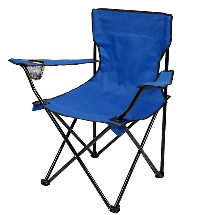 blue Outdoor Portable Folding Chair For Camping Barbecue Picnic Fishing travel AZ10629
