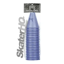 FR Slalom Cut-Out Cones 20pk - Navy Blue