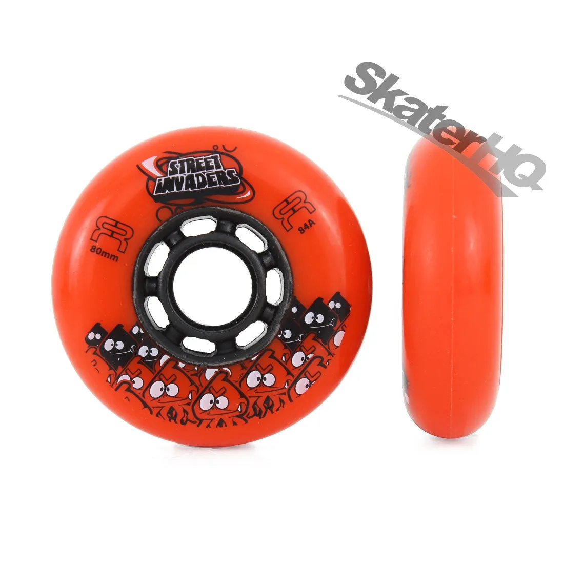 FR Street Invader 80mm 84a 4pk - Orange