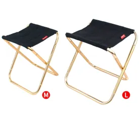 Portable Lightweight Folding Camping Stool Fishing Chair Seat Fishing Picnic Beach Cycling Hiking